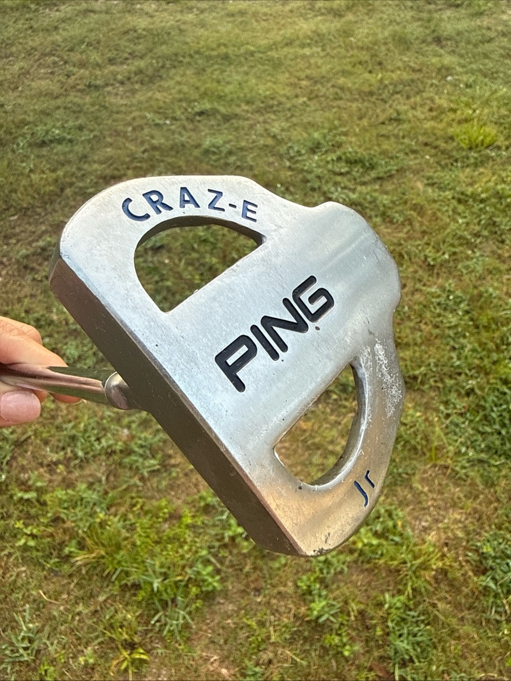 Ping Craz-e Jr. Mallet Putter 30" RH Right Handed Youth Junior Club Blue READ